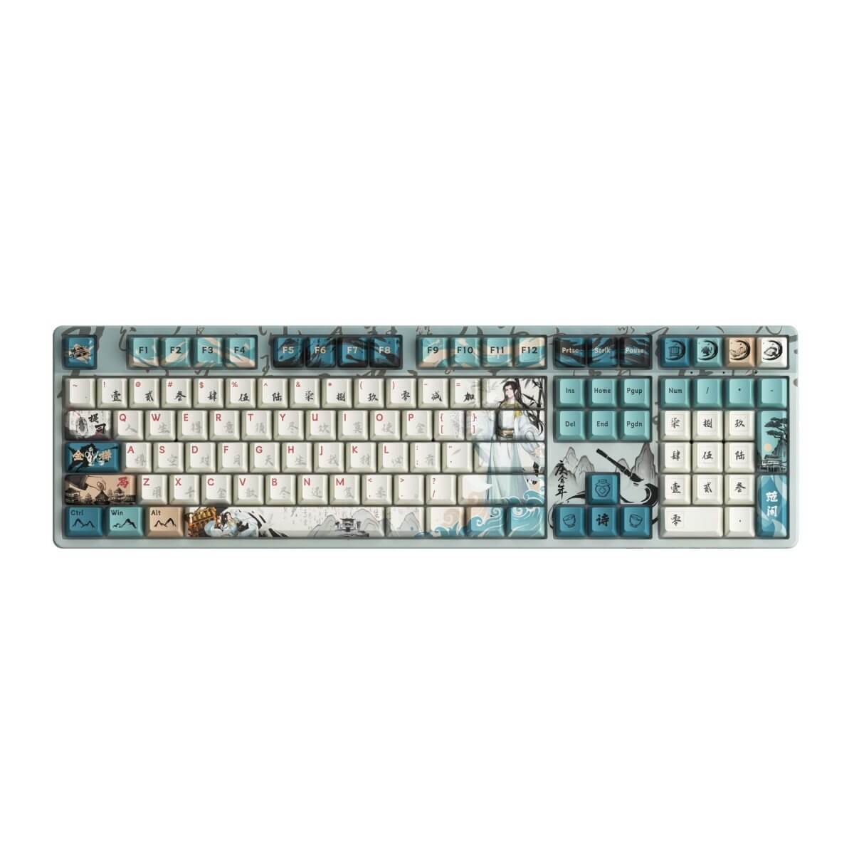 Bàn phím cơ không dây AKKO 5108 SE Joy of Life (Multi-modes / Hotswap / Switch Piano Pro) 2024