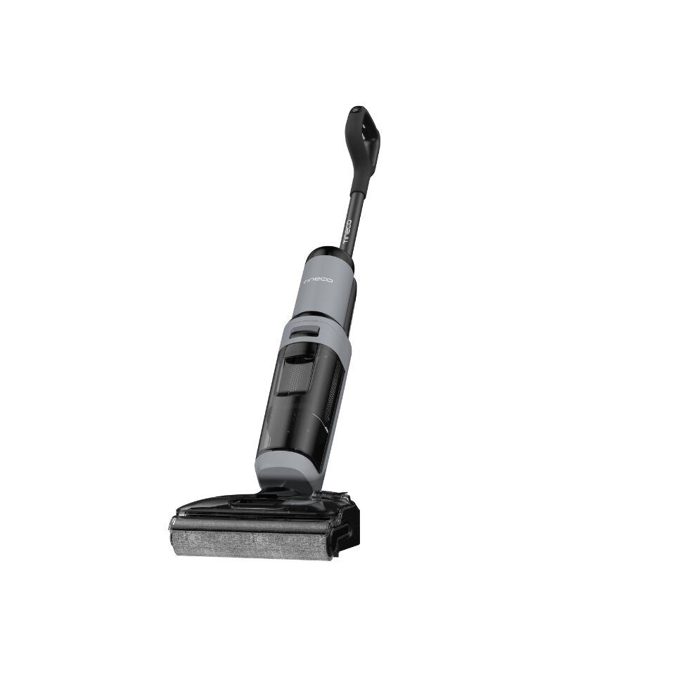 Máy Hút Bụi Lau Sàn Tineco Floor One i5 Stretch Plus được đặt trang trọng, có thể đi kèm logo Zin100, thể hiện sự tin cậy và chất lượng của thương hiệu.
