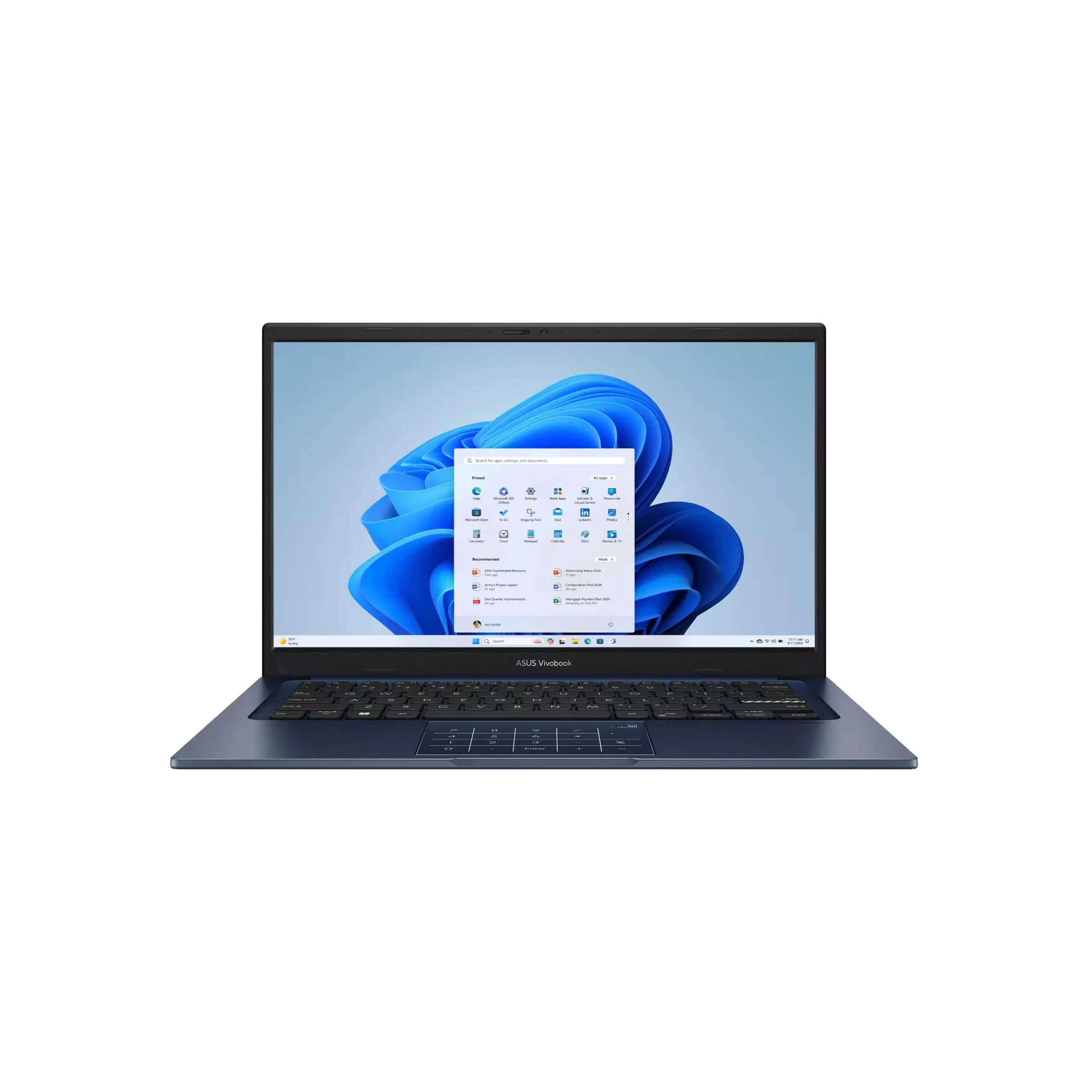 Laptop ASUS Vivobook 14 FHD | Intel Core i5 | 12GB RAM | 256GB SSD | Quiet Blue