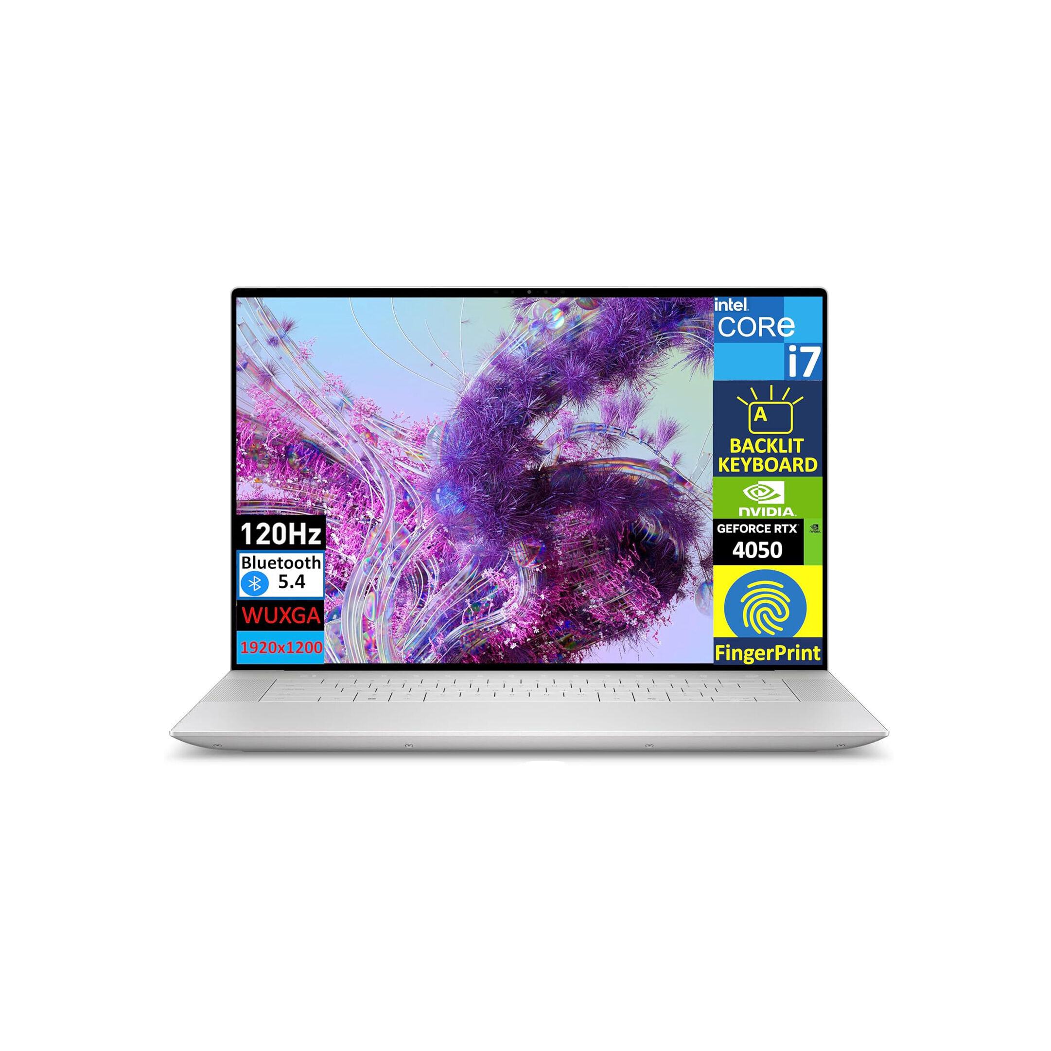 Dell XPS 16 9640 Platinum Intel Core Ultra 7 155H-16GB-512GB-RTX 4050